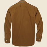Yosemite Flannel - Tobacco - Taylor Stitch - STAG Provisions - Tops - L/S Woven - Solid