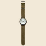 Navi XL Slip-Thru Strap Watch 41mm - Gunmetal/Green/White - Timex - STAG Provisions - Accessories - Watches
