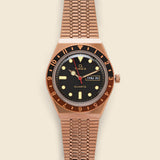 Q Stainless Steel Watch 38mm - Rose Gold Tone/Black - Timex - STAG Provisions - Accessories - Watches