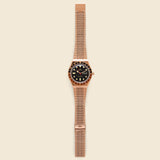 Q Stainless Steel Watch 38mm - Rose Gold Tone/Black - Timex - STAG Provisions - Accessories - Watches