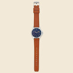 Expedition North Field Post Solar Watch 41mm - Navy/Tan Leather - Timex - STAG Provisions - Accessories - Watches
