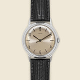 Marlin Hand-Wound 34mm Leather Strap Watch - Black/Silver - Timex - STAG Provisions - Accessories - Watches