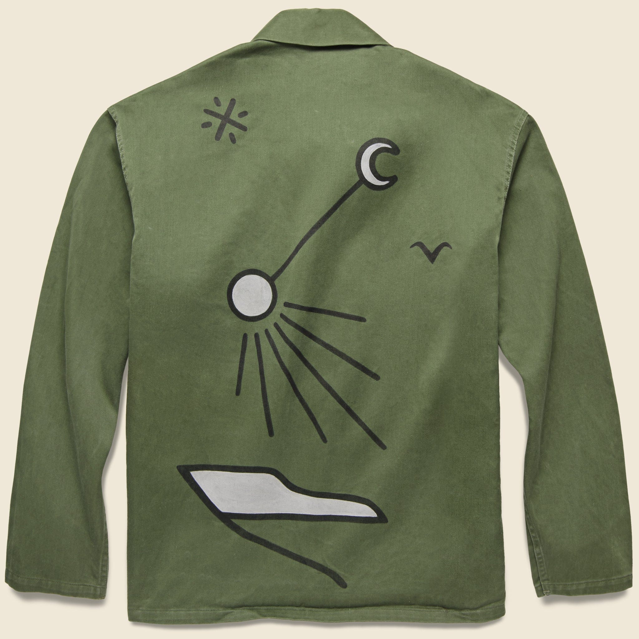 Vintage Combat Overshirt - Sun & Moon - Tom Jean Webb - STAG Provisions - One & Done - Apparel