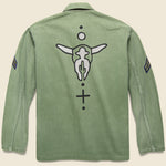 Vintage Combat Overshirt - Desert Longhorn Skull - Tom Jean Webb - STAG Provisions - One & Done - Apparel