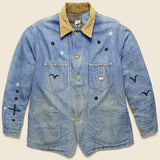 Vintage Lee Blanket-Lined Denim Chore Coat - Dot Constellation - Tom Jean Webb - STAG Provisions - One & Done - Apparel