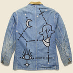 Vintage Lee Blanket-Lined Denim Chore Coat - Dot Constellation - Tom Jean Webb - STAG Provisions - One & Done - Apparel