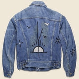 Vintage Lee Rider Jacket - Birds & Sunrise - Tom Jean Webb - STAG Provisions - One & Done - Apparel