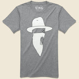 Printed Tee - The Bandit - Tom Jean Webb - STAG Provisions - Tops - S/S Tee