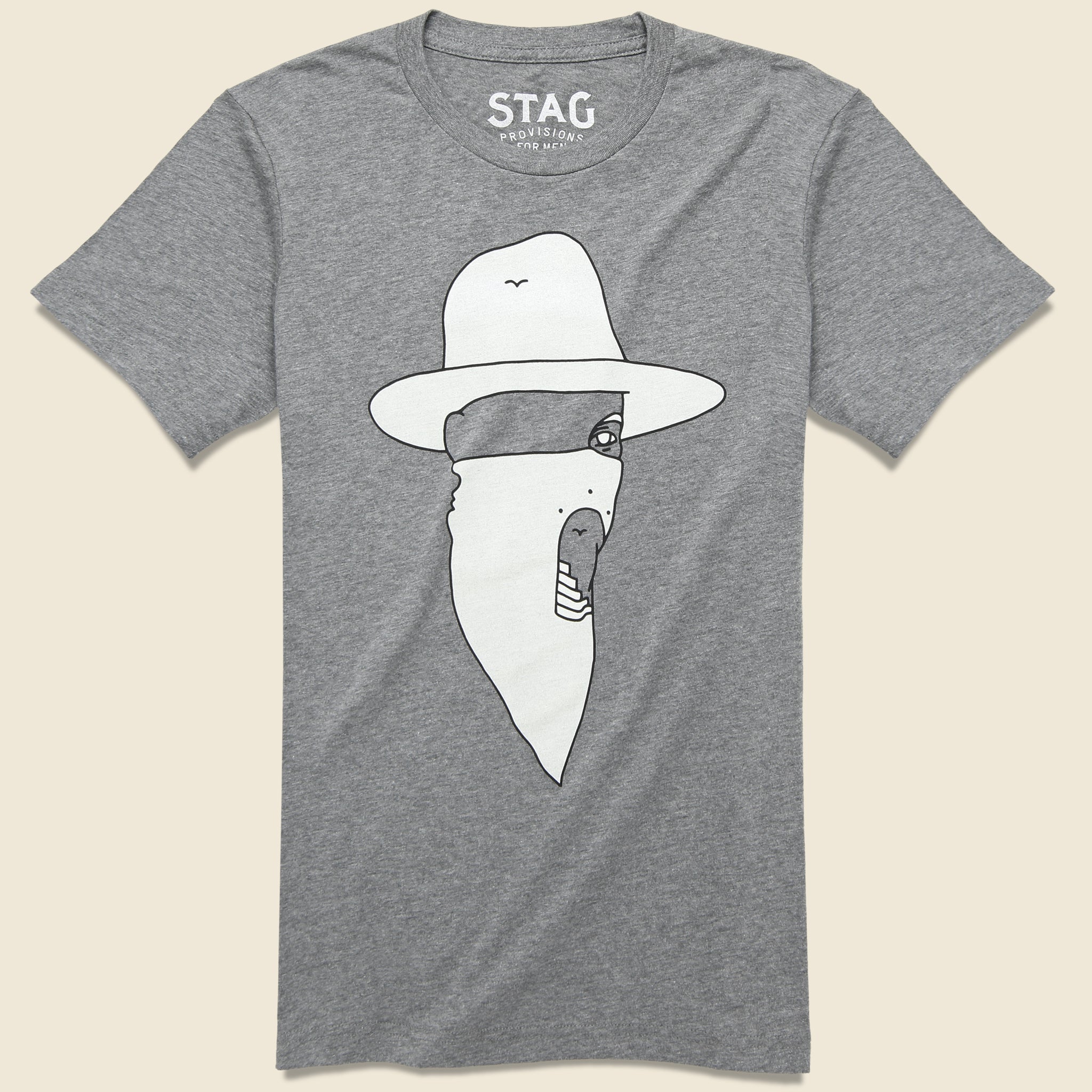 Printed Tee - The Bandit - Tom Jean Webb - STAG Provisions - Tops - S/S Tee