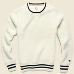Todd Snyder + Champion - Sherpa Crewneck - Cream - Todd Snyder - STAG Provisions - Tops - Fleece / Sweatshirt