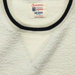 Todd Snyder + Champion - Sherpa Crewneck - Cream - Todd Snyder - STAG Provisions - Tops - Fleece / Sweatshirt