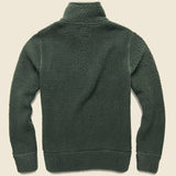 Todd Snyder + Champion - Sherpa Jacket - Olive - Todd Snyder - STAG Provisions - Tops - Fleece / Sweatshirt