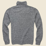 Cashmere Turtleneck - Grey Heather - Todd Snyder - STAG Provisions - Tops - Sweater