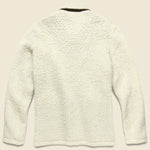Sherpa Chore Jacket - White - Todd Snyder - STAG Provisions - Outerwear - Coat / Jacket