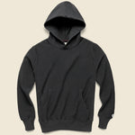 Todd Snyder + Champion - Popover Hoodie Sweatshirt - Black - Todd Snyder - STAG Provisions - Tops - Fleece / Sweatshirt