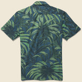 Palm Print Shirt - Olive - Todd Snyder - STAG Provisions - Tops - S/S Woven - Floral