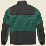 Subalpine Fleece Jacket - Black/Forest - Topo Designs - STAG Provisions - Outerwear - Coat / Jacket
