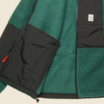 Subalpine Fleece Jacket - Black/Forest - Topo Designs - STAG Provisions - Outerwear - Coat / Jacket