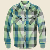 Plaid Mountain Shirt - Green Big Plaid - Topo Designs - STAG Provisions - Tops - L/S Woven - Plaid