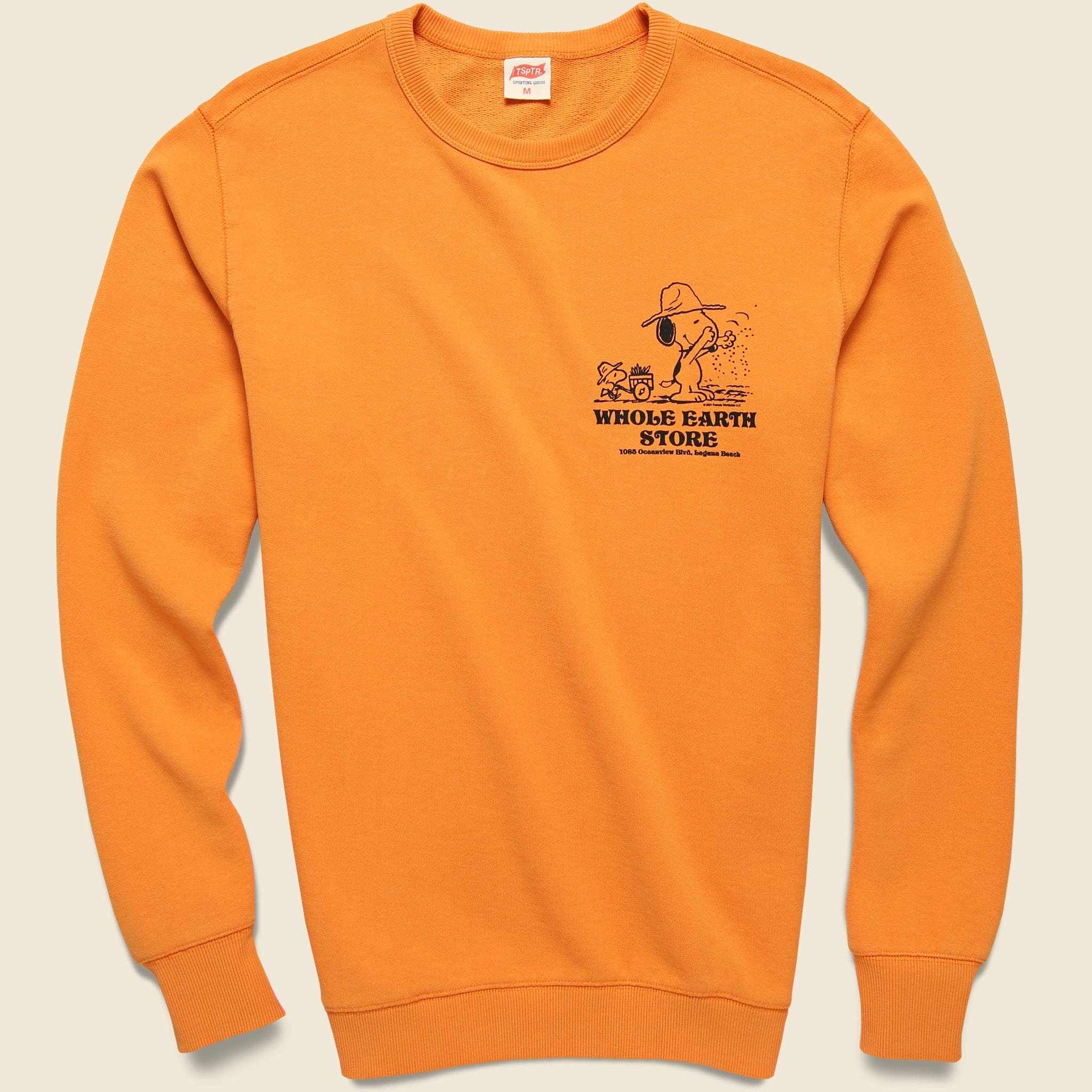 Whole Earth Store Fleece Crew - Pumpkin - TSPTR - STAG Provisions - Tops - Fleece / Sweatshirt
