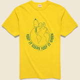 Keep It Clean Keep It Green Tee - Yellow - TSPTR - STAG Provisions - Tops - S/S Tee - Graphic