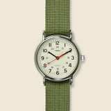Weekender Nylon Strap Watch 38mm - Green/Cream - Timex - STAG Provisions - Accessories - Watches