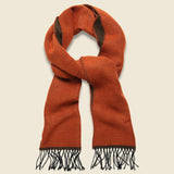 Double-Sided Scarf - Orange/Brown - Universal Works - STAG Provisions - Accessories - Scarves