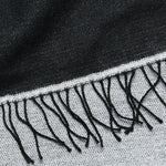 Double-Sided Scarf - White/Black - Universal Works - STAG Provisions - Accessories - Scarves