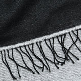 Double-Sided Scarf - White/Black - Universal Works - STAG Provisions - Accessories - Scarves