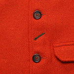 Norfolk Tweed Bakers Jacket - Orange - Universal Works - STAG Provisions - Outerwear - Coat / Jacket