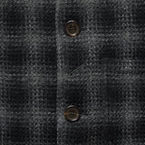 Bakers Merino Check Chore Jacket - Charcoal - Universal Works - STAG Provisions - Outerwear - Coat / Jacket