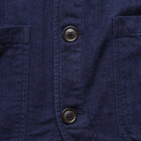 Herringbone Cabin Jacket - Double Denim - Universal Works - STAG Provisions - Tops - L/S Woven - Overshirt