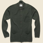 Knit Work Jacket - Olive - Universal Works - STAG Provisions - Tops - Sweater