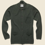 Knit Work Jacket - Olive - Universal Works - STAG Provisions - Tops - Sweater