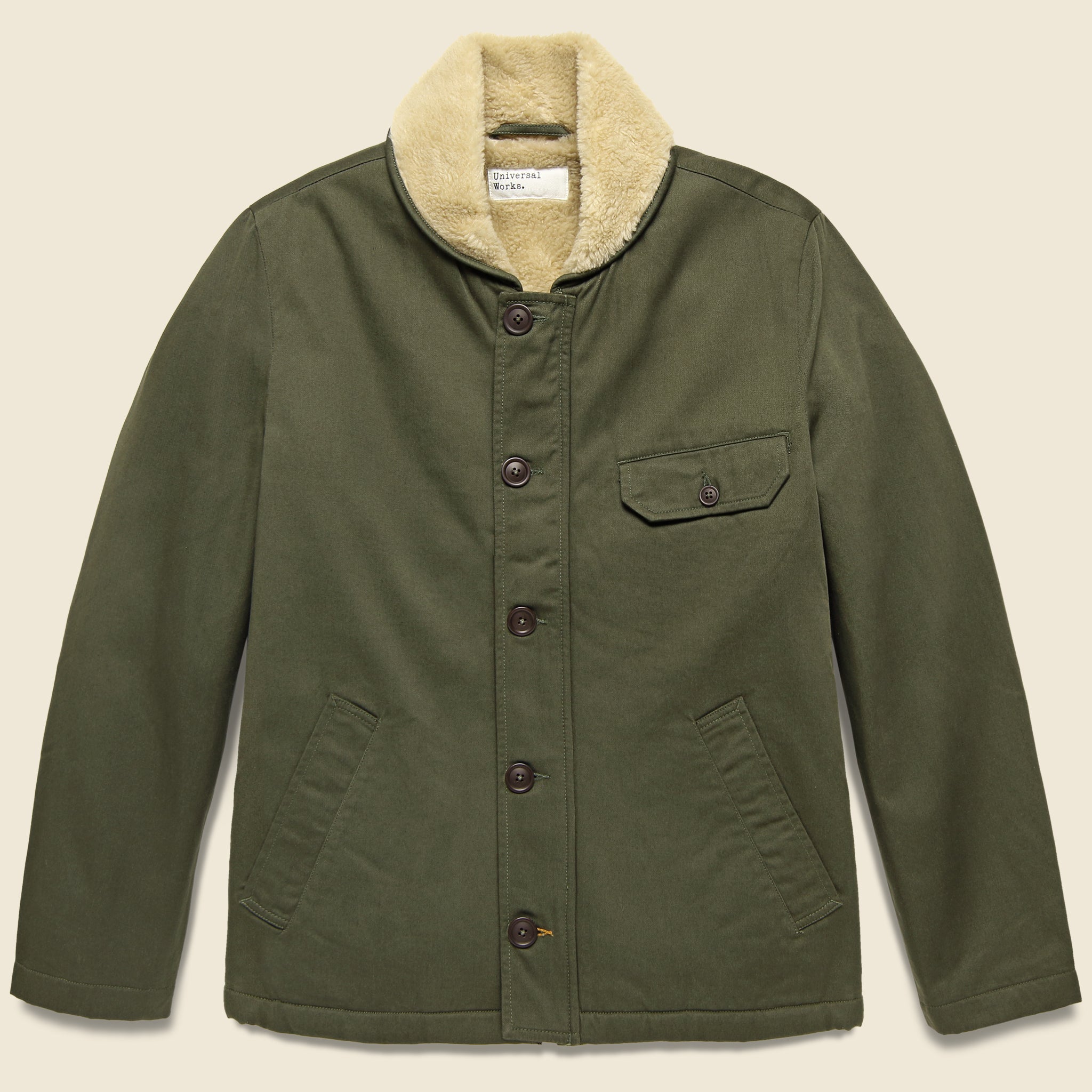 N1 Jacket - Olive - Universal Works - STAG Provisions - Outerwear - Coat / Jacket