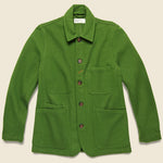 Mowbray Long Bakers Jacket - Green - Universal Works - STAG Provisions - Outerwear - Coat / Jacket