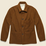 Melton Simple Bakers Jacket - Cumin - Universal Works - STAG Provisions - Outerwear - Coat / Jacket