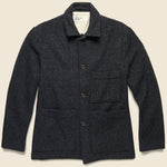 Simple Bakers Jacket - Navy - Universal Works - STAG Provisions - Outerwear - Coat / Jacket