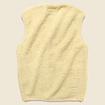 Mountain Fleece Lancaster Gilet Vest - Ecru - Universal Works - STAG Provisions - Outerwear - Vest