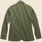 Twill Bakers Jacket - Olive - Universal Works - STAG Provisions - Outerwear - Shirt Jacket