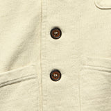 Loopback Prairie Jacket - Ecru - Universal Works - STAG Provisions - Tops - Fleece / Sweatshirt