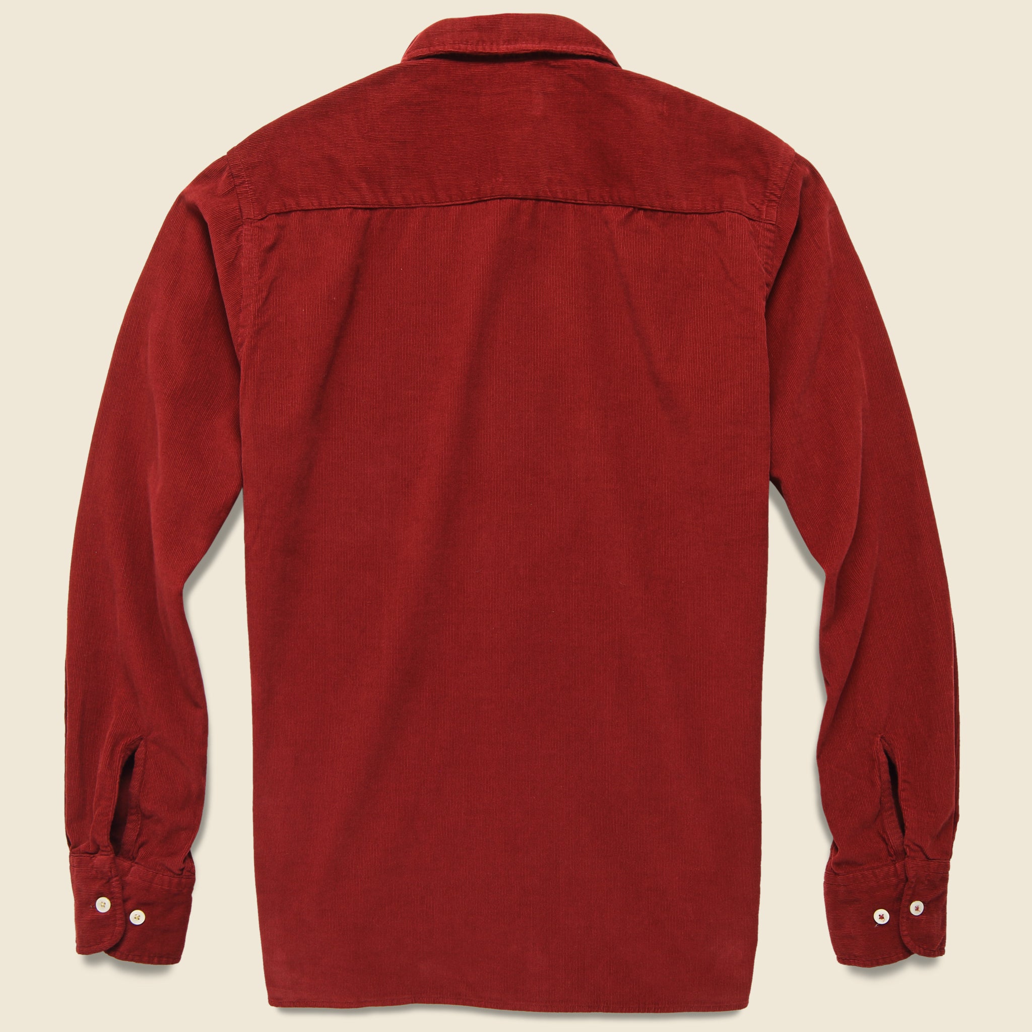 Cord Everyday Shirt - Claret - Universal Works - STAG Provisions - Tops - L/S Woven - Solid