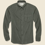 Cord Everyday Shirt - Charcoal - Universal Works - STAG Provisions - Tops - L/S Woven - Solid