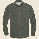 Cord Everyday Shirt - Charcoal - Universal Works - STAG Provisions - Tops - L/S Woven - Solid