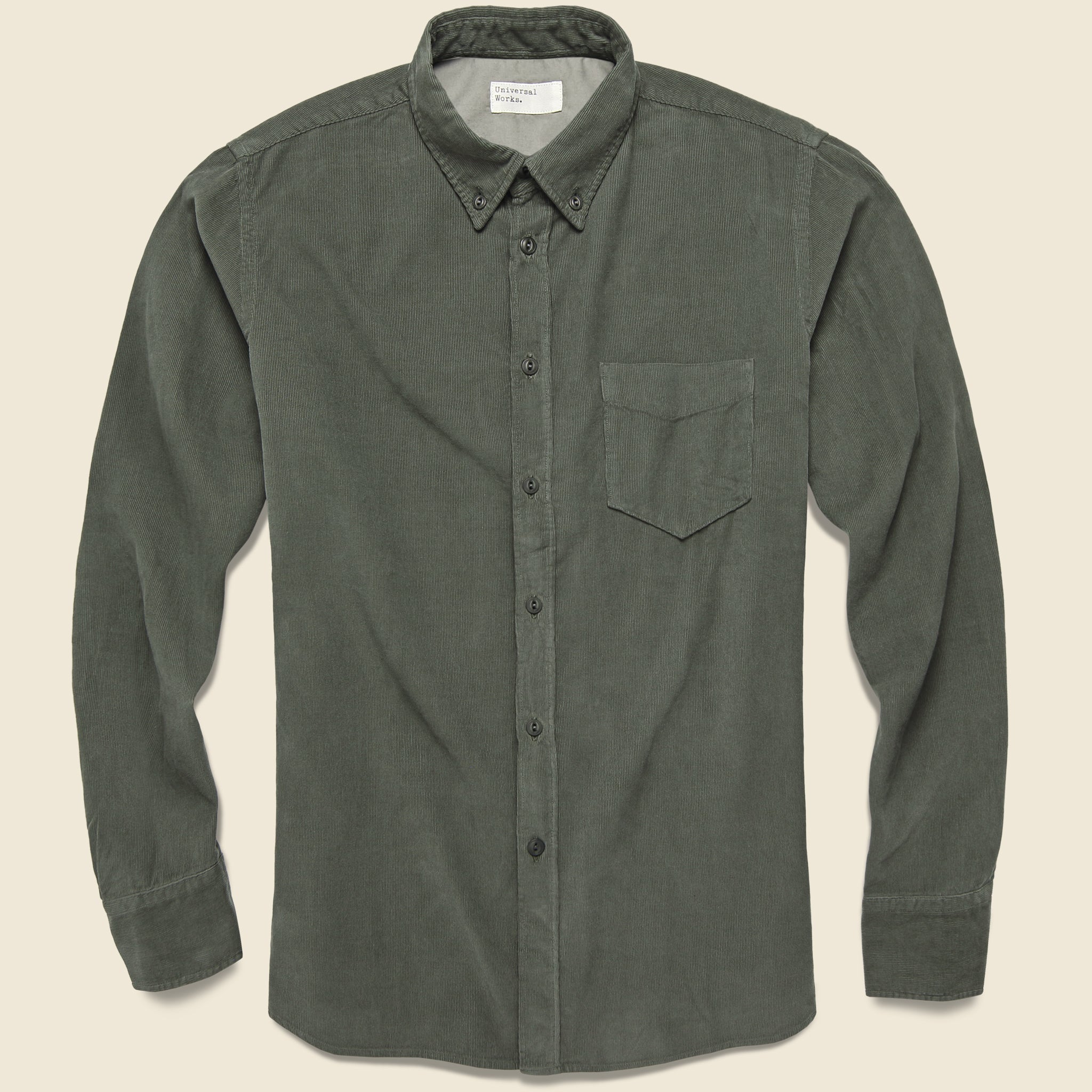 Cord Everyday Shirt - Charcoal - Universal Works - STAG Provisions - Tops - L/S Woven - Solid