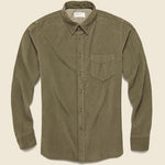 Cord Everyday Shirt - Olive - Universal Works - STAG Provisions - Tops - L/S Woven - Solid