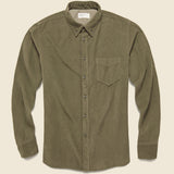 Cord Everyday Shirt - Olive - Universal Works - STAG Provisions - Tops - L/S Woven - Solid