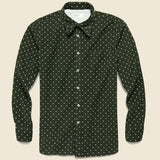 Cord Brook Shirt - Olive Dot - Universal Works - STAG Provisions - Tops - L/S Woven - Dot