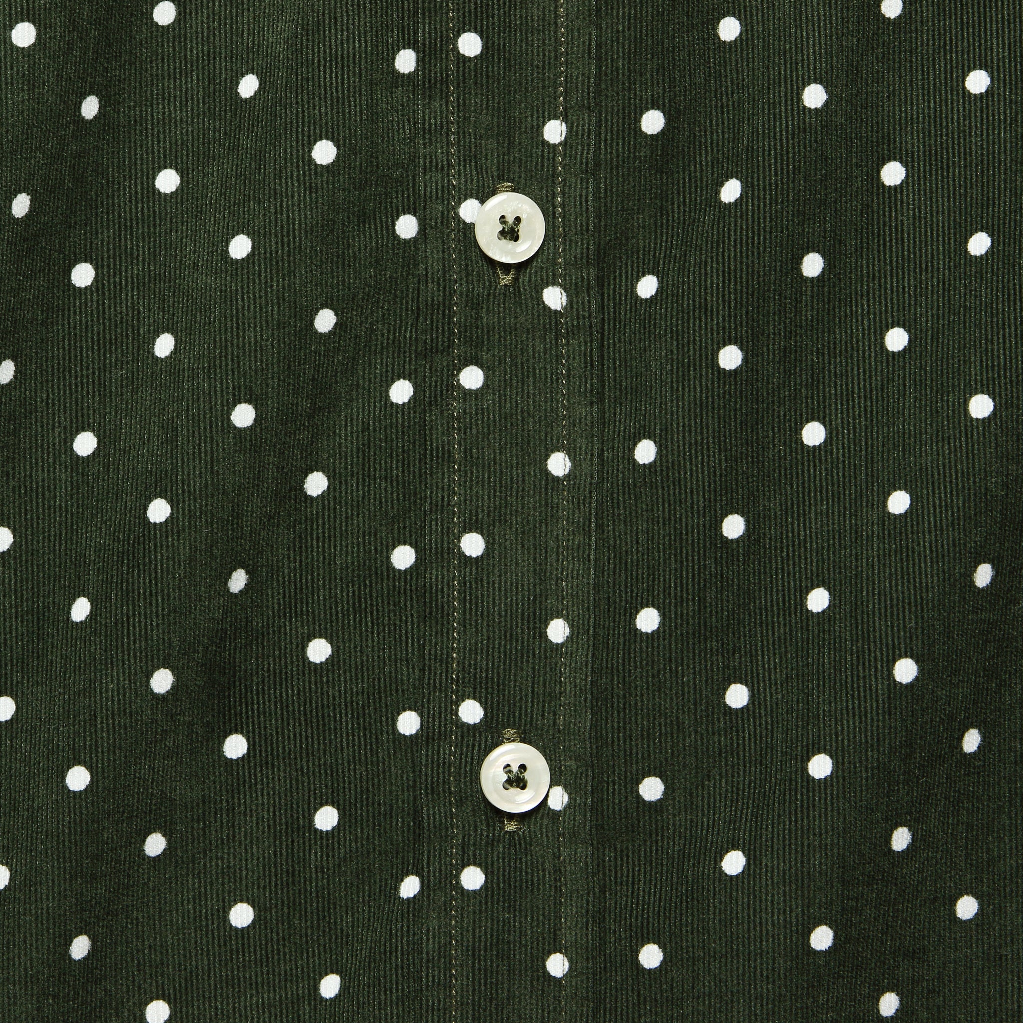 Cord Brook Shirt - Olive Dot - Universal Works - STAG Provisions - Tops - L/S Woven - Dot