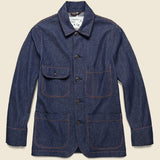 Denim Work Jacket - Indigo - Universal Works - STAG Provisions - Outerwear - Coat / Jacket